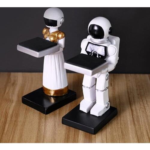 Fashion Resin Watch Display Stand Spaceman Astronaut Bracket Storage Rack