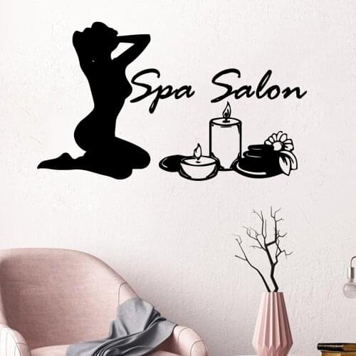 Cartoon Beauty Salon Home Decor Modern Acrylic Decoration For Kids Room Living Room Home Decor Decoration Accessories Murals