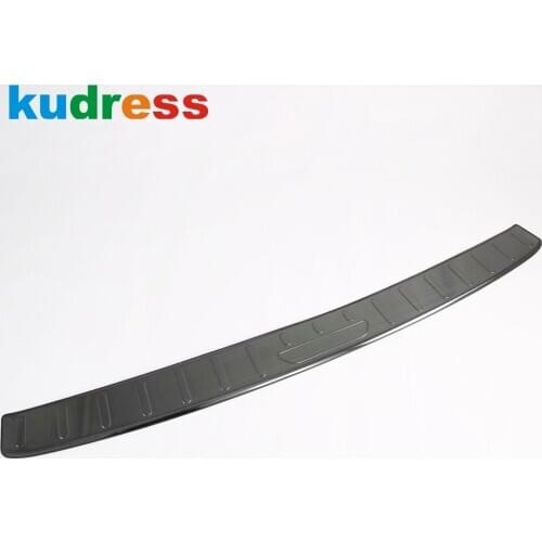 For Hyundai Tucson 2019 2020 Stainless Steel Outer Rear Trunk Bumper Cover Trim Tailgate Door Sill Plate Car Styling Accessories