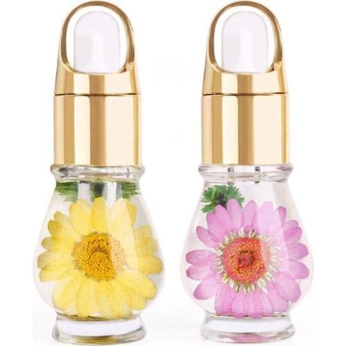New 15ml Professional Nail Nutritional Cuticle Oil Dry Flower Fresh Flavor Manicure Tool Nail Treatments