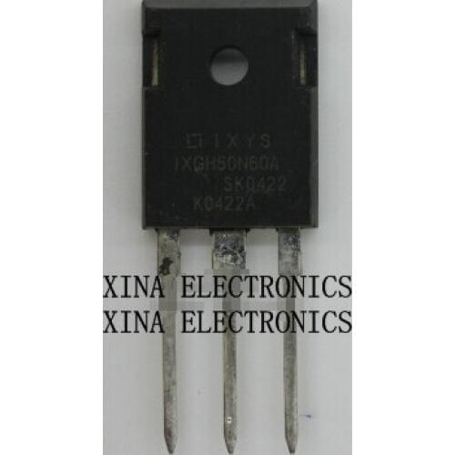 IXGH50N60A IXGH50N60 IXGH 50N60 75A/600V TO-247 ROHS ORIGINAL 5PCS/lot Free Shipping Electronics composition kit