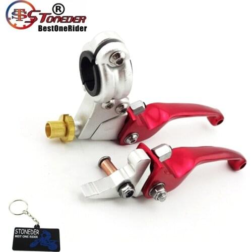 STONEDER Handle Brake Clutch Lever For Chinese Pit Dirt Bike CRF XR KLX Apollo Braaap 90cc 110cc 125cc 140cc 150cc 160cc