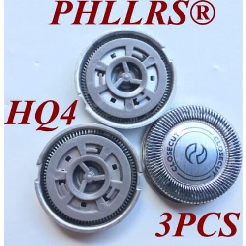 3pcs HQ4 replace head razor blade for philips shaver HQ3 HQ55 HQ56 hq46 hq44 HQ6640 HQ6645 HQ6675 HQ6676 HQ6695 HQ6696 HQ6425