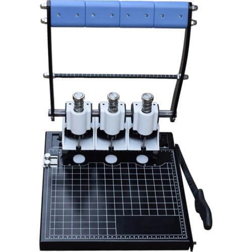 Fast and efficient three-hole binding machine office A4 paper binding Paper Puncher Wire Binding Machine File Binding Punching