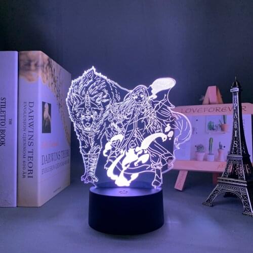 Led Light Manga Slime Isekai Ranga X Rimuru Tempest for Kids Bedroom Decor That Time I Got Reincarnated As A Slime Anime 3d Lamp