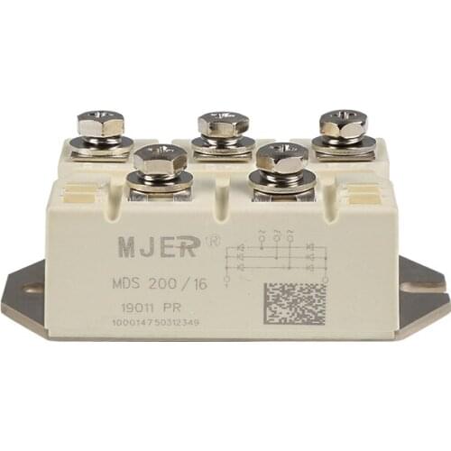 MDS200A Three phase Bridge rectifier diode modules MDS 200A 1600V WHITE Three phase Bridge Rectifier Diode modules MDS200A 1600V