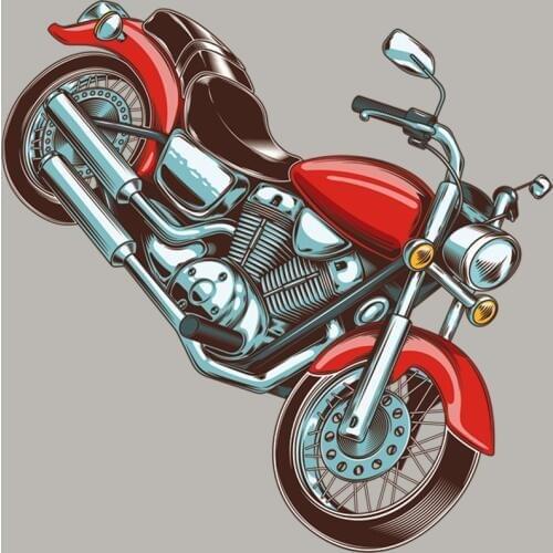 Street Stripe Patch Vinyl Tops Diy Heat Transfer Fashion Appliqued Patches Iron On Transfer Motor Stickers