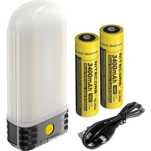 NITECORE LR60 Camping Light Power Bank Charger 280LM USB-C Rechargeable Portable LED Lantern for Outdoor Lamp