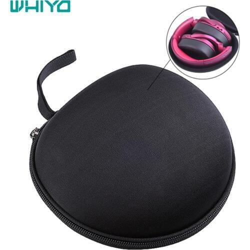 Whiyo 1 pcs of Headphone Protection Case Carrying Bag Big protection Storage for SONY MDR-100ABN MDR-100AAP WH-H800 WH-H900N