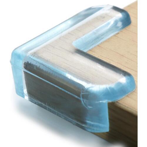1Pc Baby Safety L Shape Transparent Protector Cover Table Corner Guards Children Protection Furnitures Edge Corner Guards