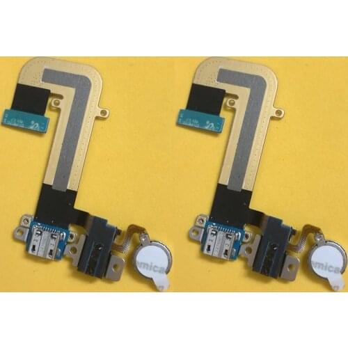 10pcs Micro Charging Charger Port Dock Connector For Samsung GT-P8110 P8110 USB + Vibrator + Audio Flex Cable Replacement Parts
