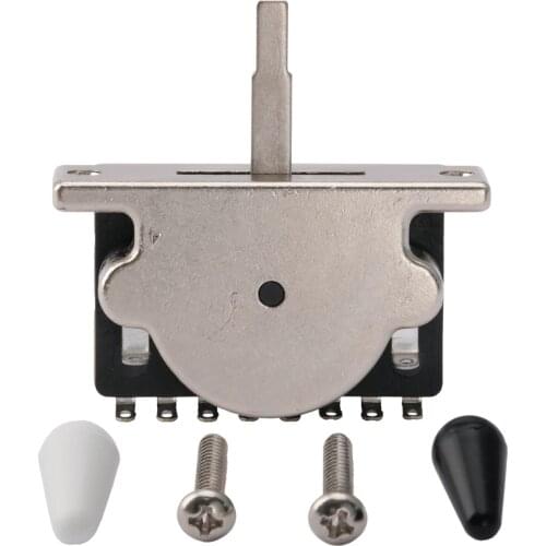 Musiclily Pro 5-Way Pickup Selector Lever Switch for Imported Fender Strat Style Electric Guitar