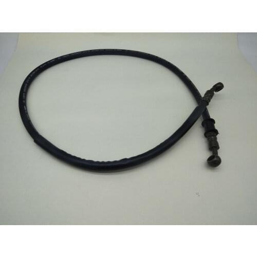 A729 Motorcycle Oil Hoses Lines Pipes Cables Disc Brake Tubing M10 Length 990MM For Honda WH125 Banjo 28 Degrees Stainless Steel