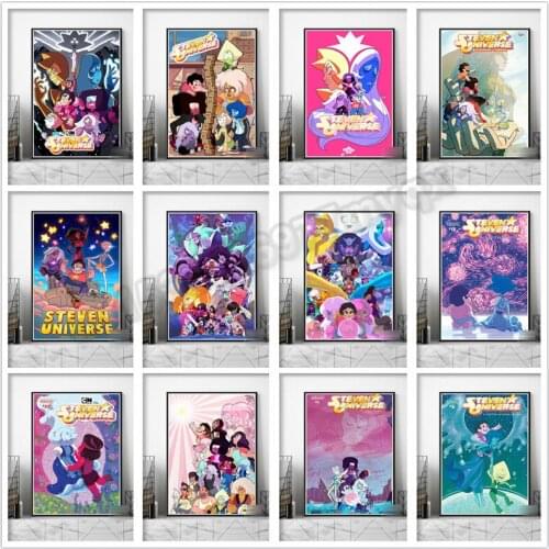 Diy diamond painting painting cartoon animation universe poster full diamond mosaic picture canvas cross stitch kit home decor