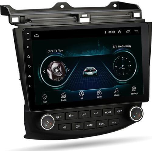 10.1'' Android 9.1 Quad-core RAM 2GB ROM 32GB Car Stereo Radio GPS WIFI 3G 4G Mirror Link OBD For Honda Accord 2003-2007