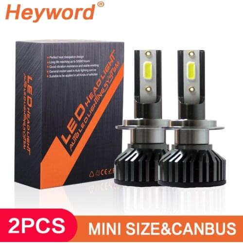 Heyword H8 H9 H11 Car Headlight H4 110W 20000LM LED Bulb car 9006 9005 H7 6500K DOB Styling Auto Headlamp Fog Light Bulbs