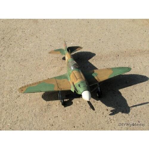 DIYMyModeI Mig-3 vs. LaGG-3 DIY Handcraft Paper Model KIT Handmade Toy Puzzles Gift Movie props