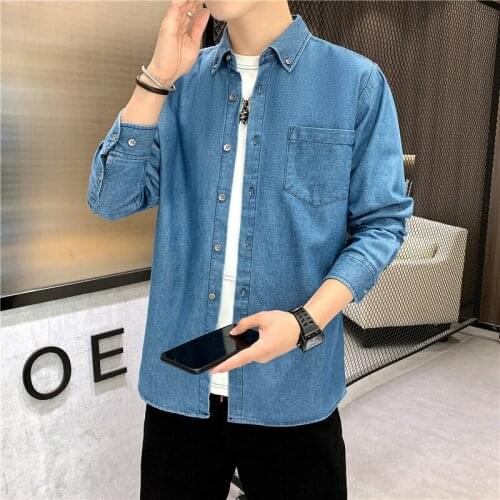 DYB&ZACQ Mens Denim Shirts