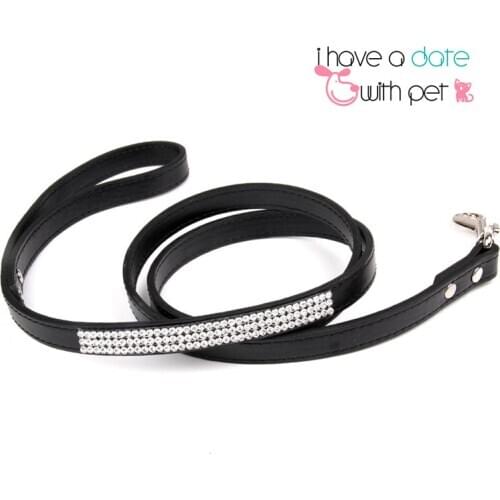 Leather Dog Leash Pet Dogs Leashes 6 Colors Solid Dog Training Leashes for Large Medium Small Dogs Lead Rope Puppy Dog Supplies