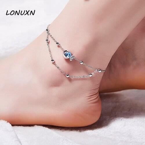 LONUXN Bracelets On The Leg