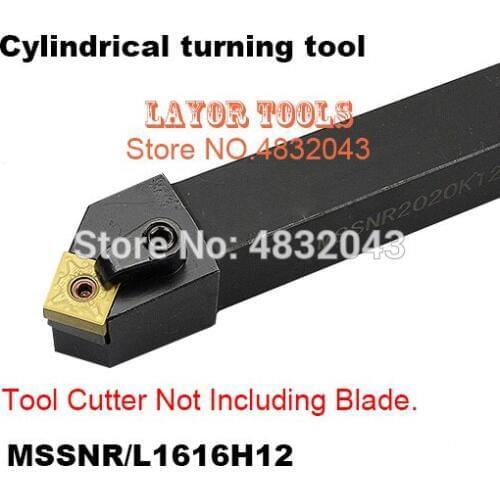 MSSNR1616H12 Turning Tool Holder,CNC tool holder for Turning cutting,External turning tools,Lathe cutting tool for SNMG120404/08