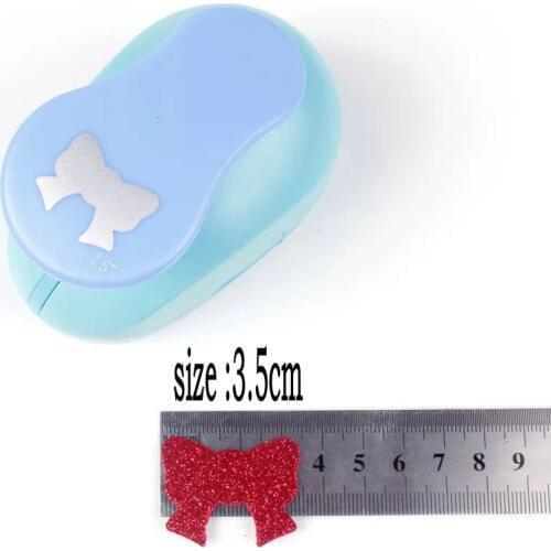 5/8"-1.5" tie craft punch hole punch EVA foam puncher Kids cravat foam paper maker scrapbooking punches Embossing device cutter