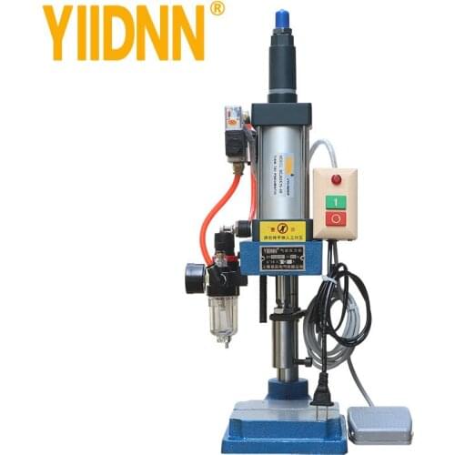 CE Certification Pneumatic hole punching machine 200kg YDQD-63 type bench press small gas speed high precision riveting machine