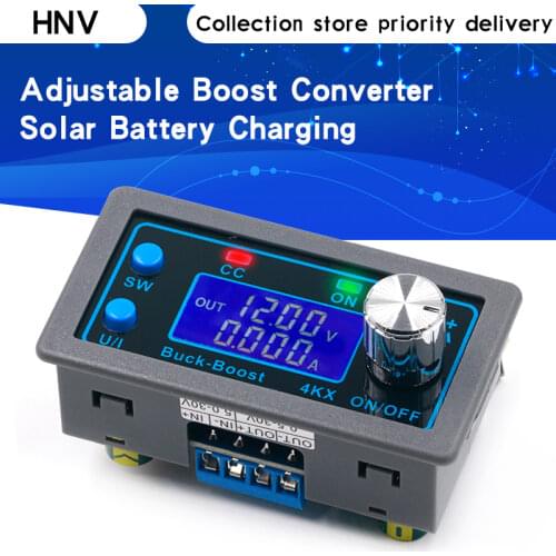 ZK-4KX CNC DC DC Buck Boost Converter CC CV 0.5-30V 4A Power Module Adjustable Regulated power supply For Solar Battery Charging