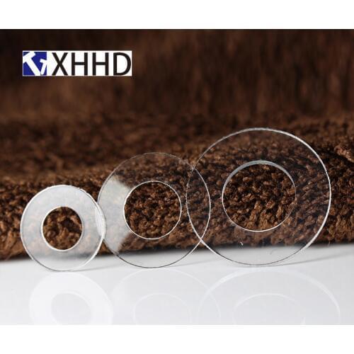100PCS PVC Washers M2 M2.5 M3 M4 M5 M6 M8 M10 M12 Soft Hard Plastic Gasket Transparent Insulation Flat Paded For Screws
