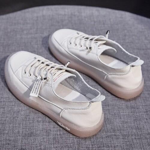 White shoes womens shoes Joker soft casual shoes flat shoes shoes women women loafer shoes female shoes