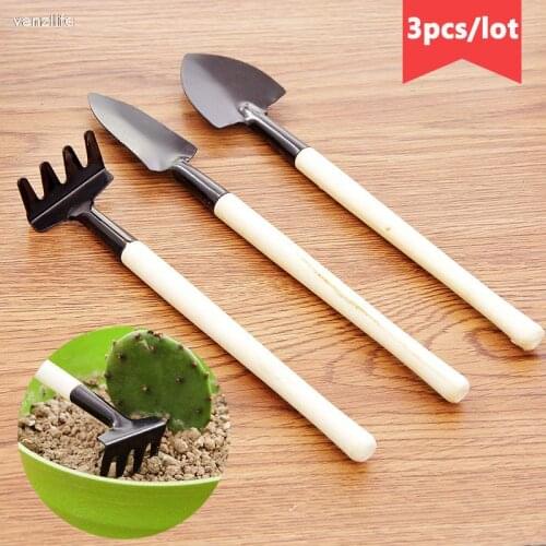 Vanzlife scraper rake spade vegetables gardening rakes shovels succulent plants and tools for planting loosen soil