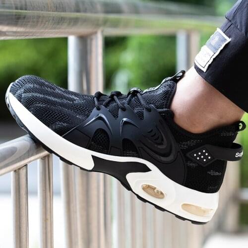 Top Quality Unisex Safety Shoes Women Men Steel Toe Anti-Nail Work Sneakers Lightweight Work Boots Indestructible