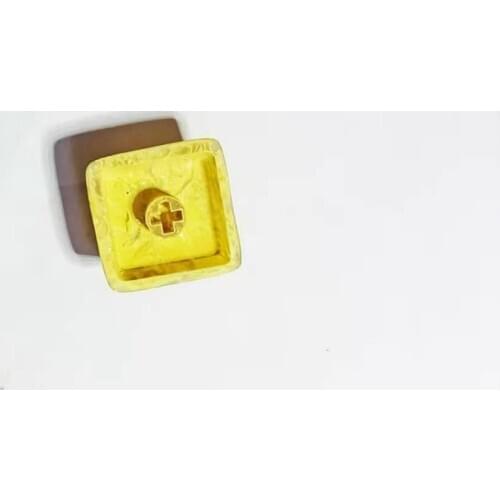 DIY Spare Part Blooming Keycap R4 Resin Translucent Cap for Mechanical Keyboard