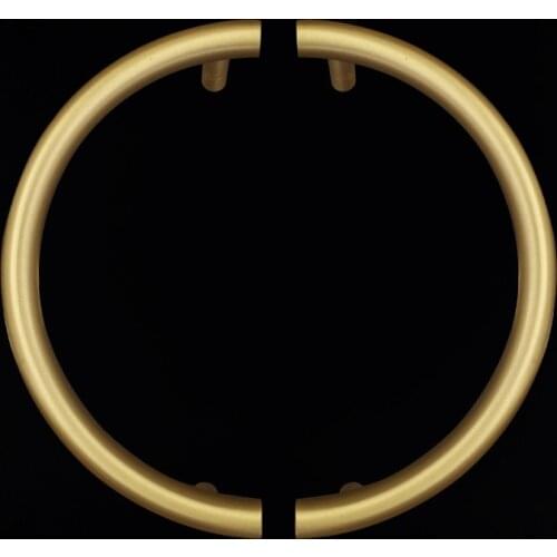 1 Pair Brass Round Handle Cabinet Pull Shoes Cloth Wine Cupboard Handle Drawer Knobs & Handle Free Shipping