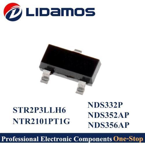 200PCS NDS352AP NDS352 NDS356AP NDS356 NDS332P NDS332 STR2P3LLH6 NTR2101PT1G NTR2101P SOT23 Made in China High quality Mosfets