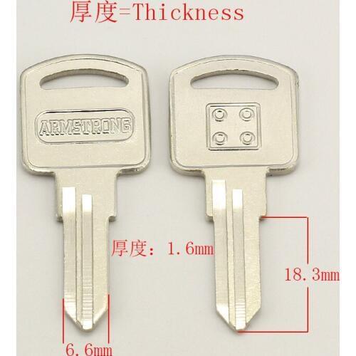 A044 House Home Door Key blanks Locksmith Supplies Blank Keys 25 pieces/lot