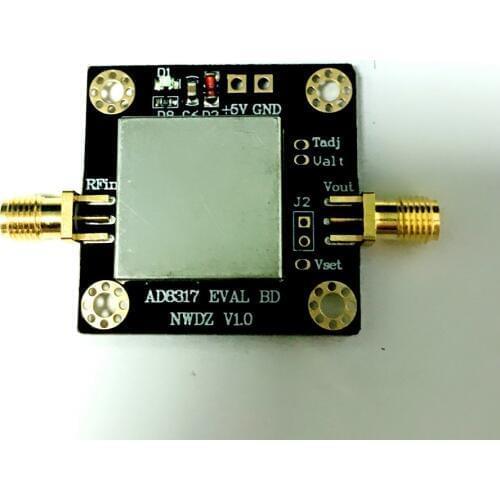 AD8317 Module 1M-10GHz 10000MHz 60dB Power Meter Logarithmic Detector Dynamic for Ham Radio Amplifiers