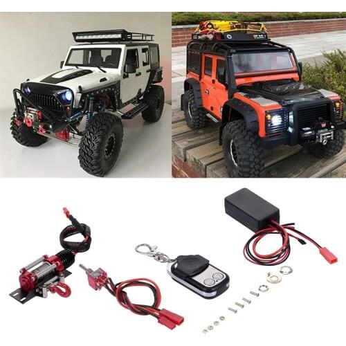 RC Car Motor Winch RC Spare Parts Accessory for 1/10 D90 SCX10 TRX4 RC Car Parts RC Car Crawler Accessories