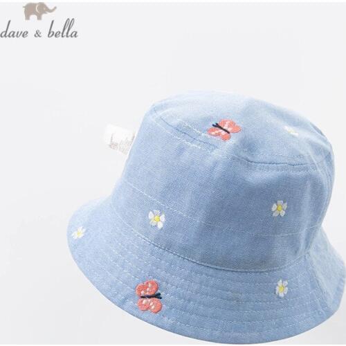 DBM13521 dave bella spring baby girls print floral hat children boutique hat