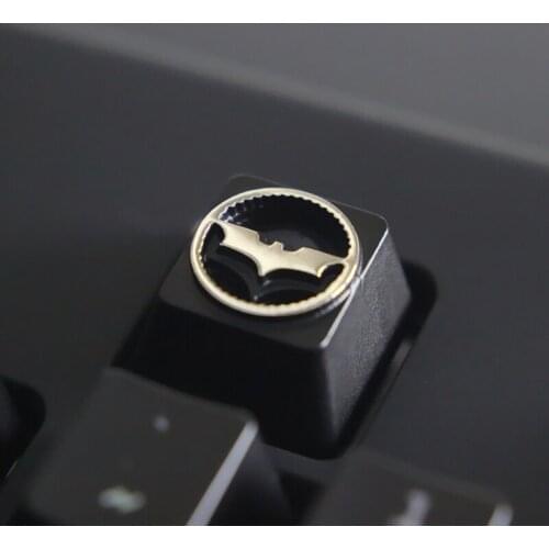 For DC searchlight Mechanical keyboard relief backlit keycap R4 Height zinc-plated aluminum alloy key cap