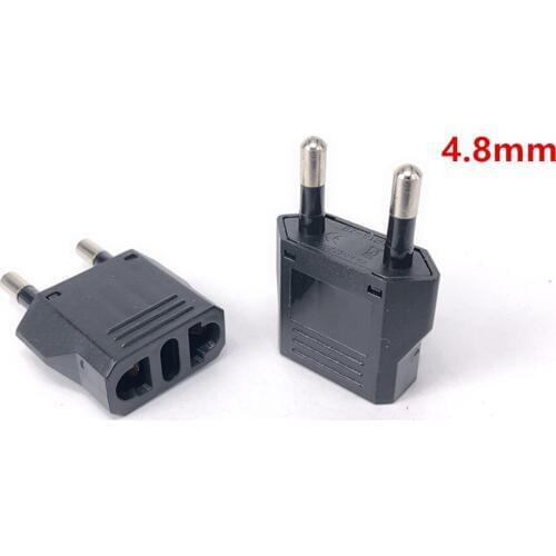 EU Euro US Plug Adapter US China to EU European Travel Adapter Electric EU Plug Adapter Converter Power Sockets AC Outlet