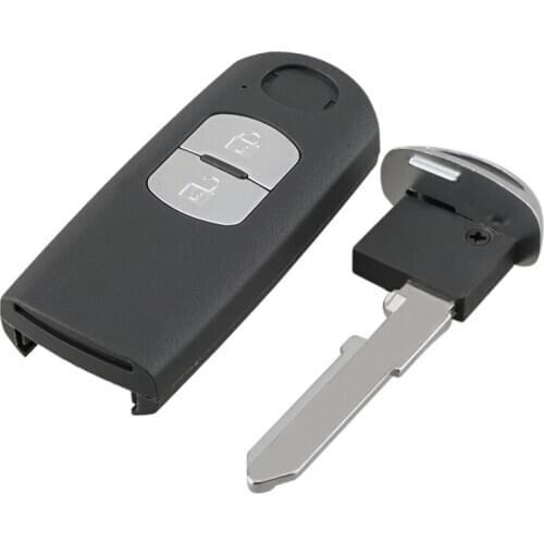 Car Smart Remote Key 2 Button 43Hz 49Chip Fit for MAZDA CX-3 Axela CX-5 SKE13E-01