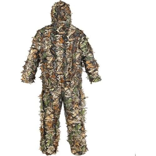 Maple Leaf Camouflage Two-piece Geely Suit 3D Three-dimensional Leaf Suit Hunting Camouflage Camouflage Suit Large Leaf Suit
