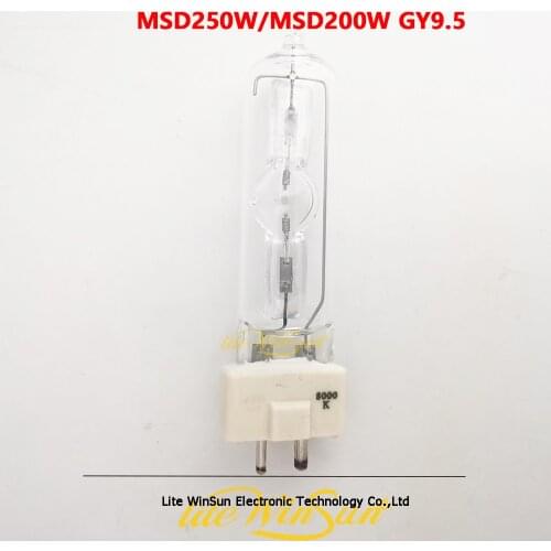MSD 200 6500K GY9.5 Lamp Bulb Metal Halogen Lamp Moving Head Lights Bulbs