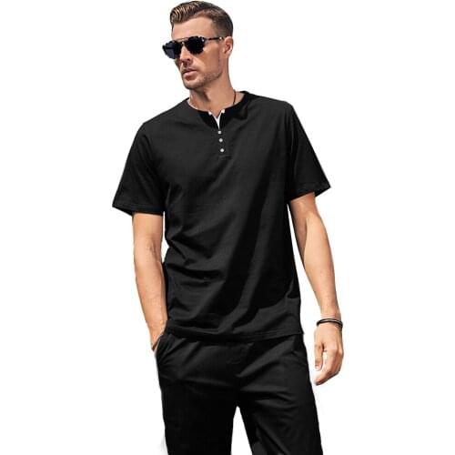 Men Tee Shirt V Neck T-Shirt Short Sleeve T-Shirts Brand T Shirt Mens Clothing Tops & Tees