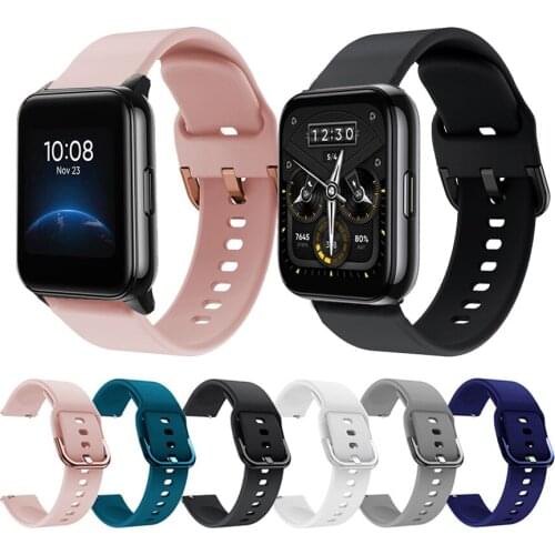 Strap for Realme Watch 2 / 2 Pro Smart Watch Band 22mm Silicone Wristband for Realme Watch S / S Pro Bracelet Belt Accessories