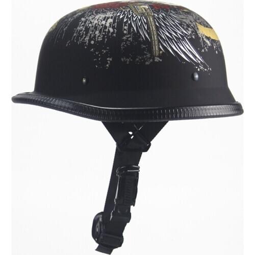 Ladybug helmet World War II helmet personality retro helmet pedal cruise half helmet battery car helmet male Xia