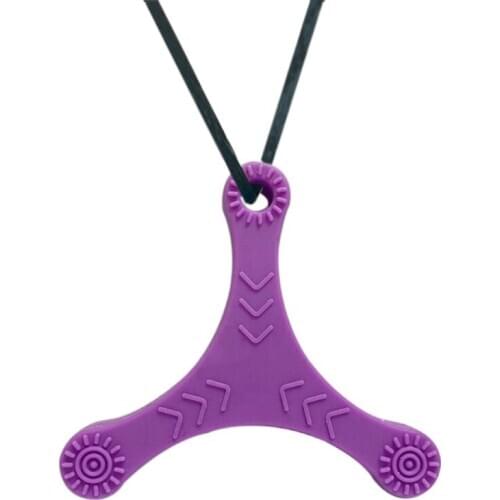 Baby Teether Silicone Sensory Chew Necklace for Autistic/Anxiety Aid Safe Toy GXMB