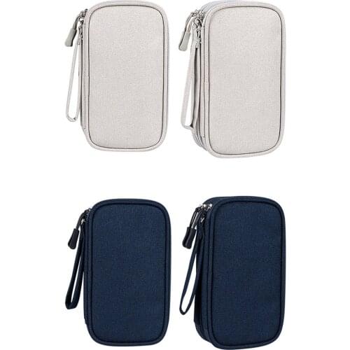 Universal Storage Bag Portable Earphone Case Small Electronic Products And Accessories Protective Cover Carrying Pouch In Stock