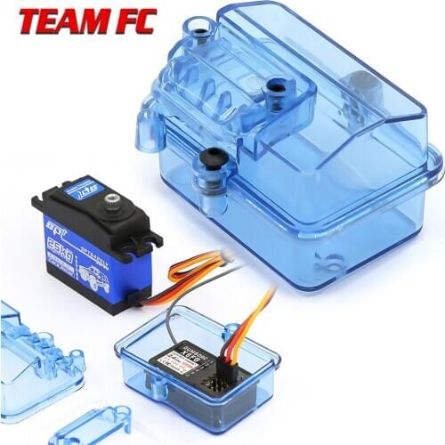 2PC Waterproof Receiver Box for RC car Remote control car model ship RC Crawler Axial SCX10 90046 Trsxxas TRX4
